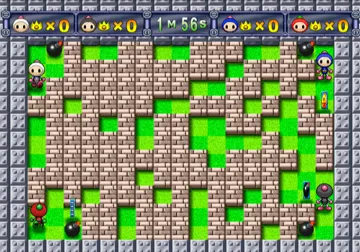 Bomberman Land 2 - Game Shijou Saidai no Theme Park (Japan) screen shot game playing